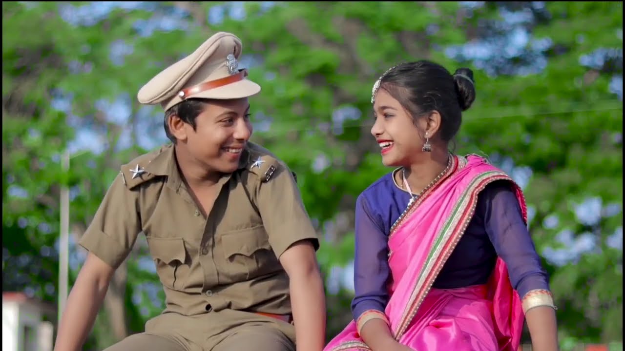 Tumhare Siva Song🔥Heart touching love story video💕New Hindi Gaana💋 Police Action video