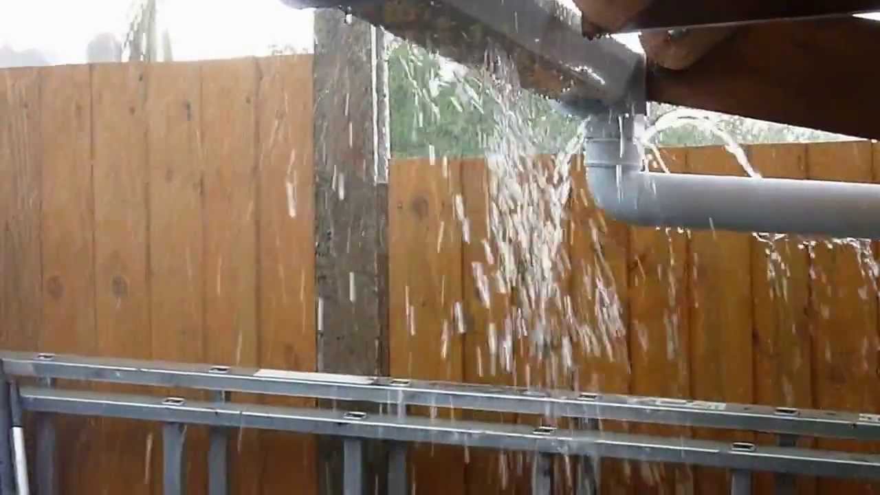 Rain In Spain. Majorca Rainwater Harvesting Collection Systems Provide