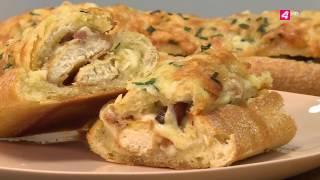 CHICKEN-CHEESE BAGUETTE | Fast Foodie - Koch mit Oliver! | PULS 4