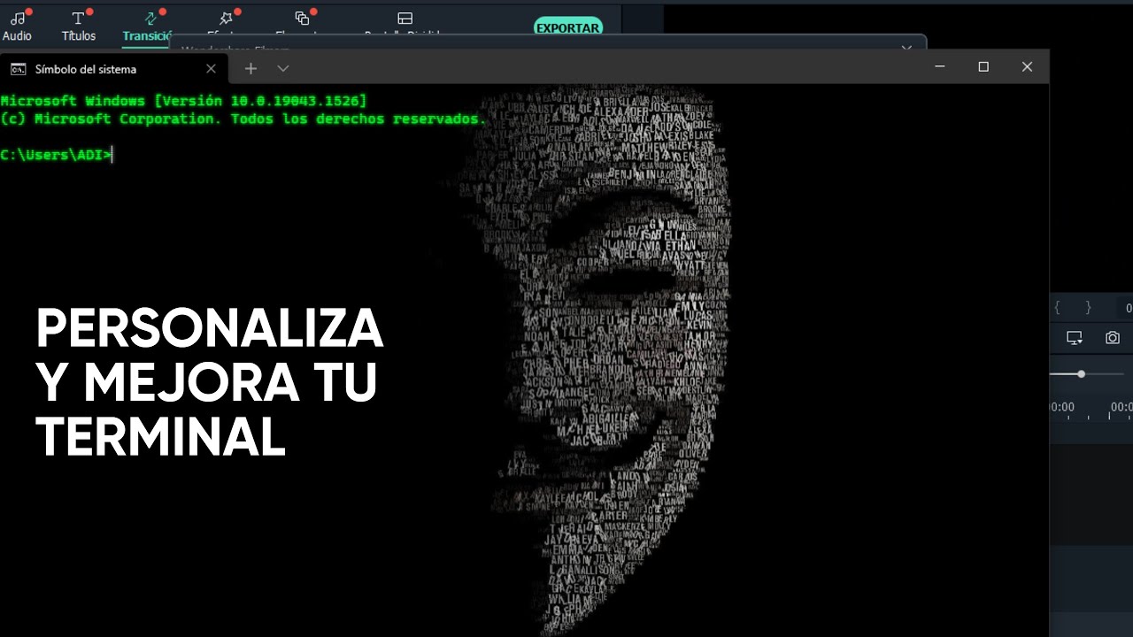 💻🖥Como Personalizar El CMD De Windows EN WINDOWS 10/11 ¡¡👨🏻‍💻✅