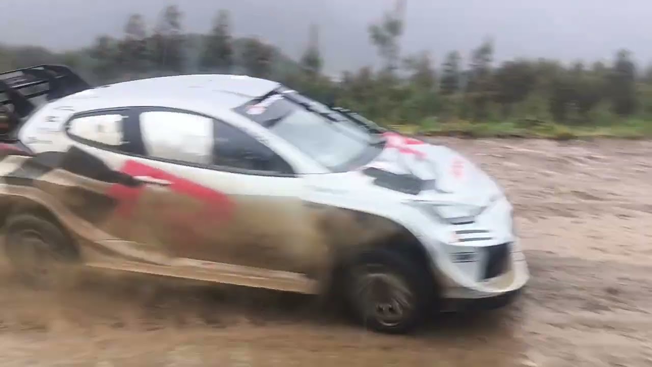 PET Toyota Gazoo Racing | Elfyn Evans & Scott Martin | WRC Portugal 2025 in the morning