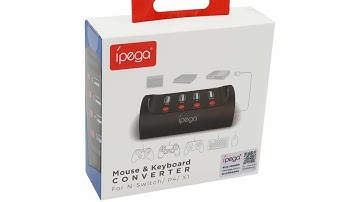 Unboxing/Review- Ipega Mouse and Keyboard Converter For PS4