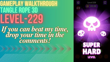 TANGLE ROPE 3D : LEVEL 229 WALKTHROUGH