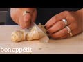 Peeling Ginger: Totally Optional