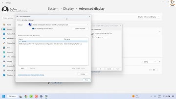 How to Reset Color Settings in Windows