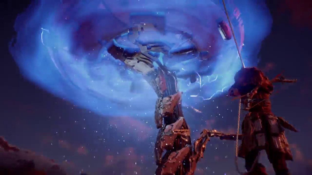 Overriding a Tallneck - Horizon Zero Dawn