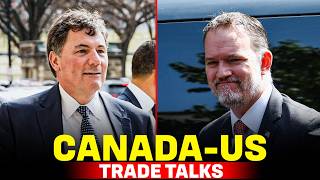 LIVE: Canadian Trade Min Dominic LeBlanc Meets US Trade Representative Jamieson Greer I Washington