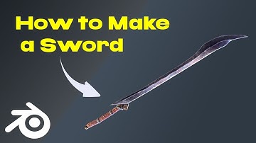 How To Make A Sword In Blender/ Beginner Tutorial