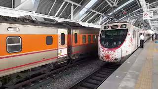 PP自強號加EMU800西拉雅彩繪台中發車