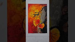easy oil psatel drawing ❣️ #youtubeshorts #art #video