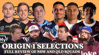 NSW & Queensland Origin 1 Team Selections Review w/ RL Guru, SC Playbook, Hammy and Matty