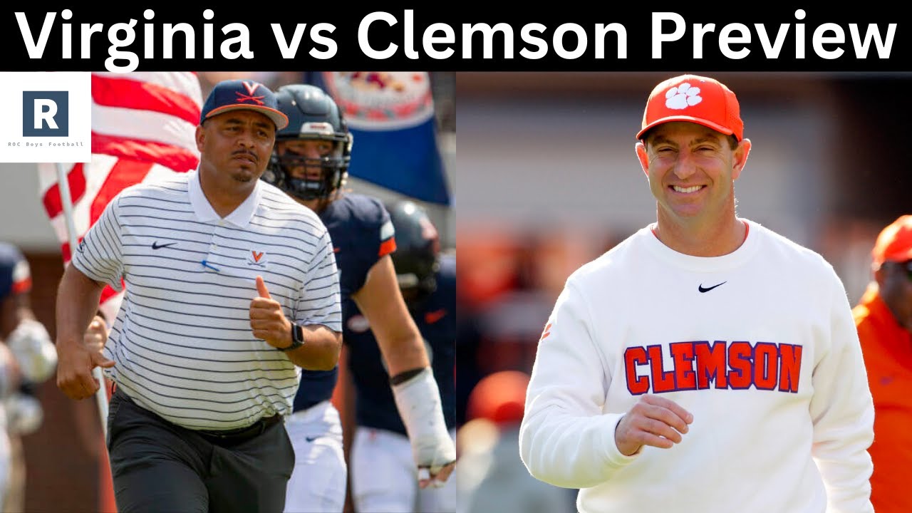 Virginia vs Clemson Game Preview | College Football Game Picks and ...