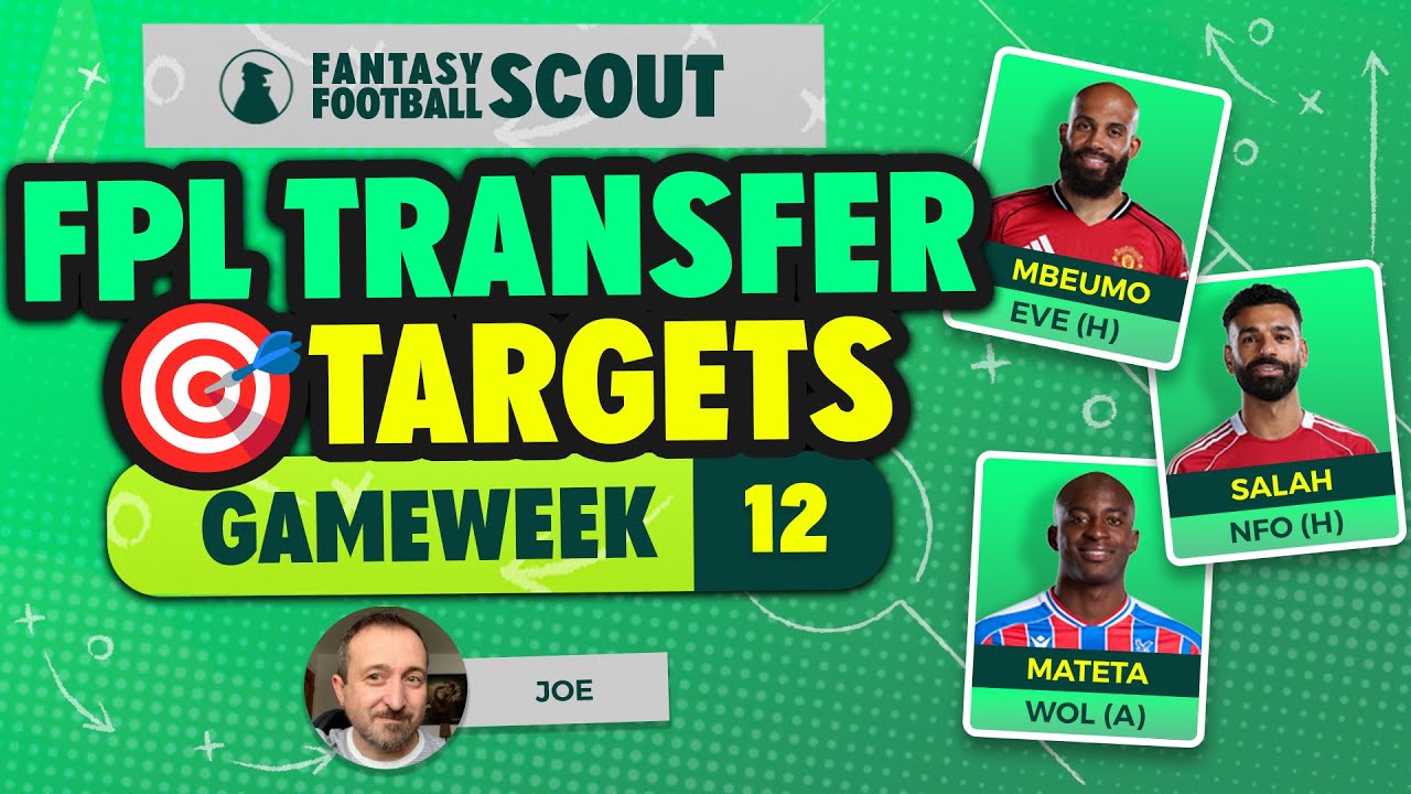 НЕТ ХОЛАНДА! 👀 | ТРАНСФЕРНЫЕ ЦЕЛИ FPL GW12 🎯 | Советы по Fantasy Premier League на сезон 2025/26