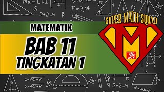 PETA KONSEP - Bab 11 Matematik Tingkatan 1 KSSM #AkademiYoutuber #PDPC