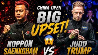 Big Upset Noppon Saengkham Stuns Judd Trump China Open