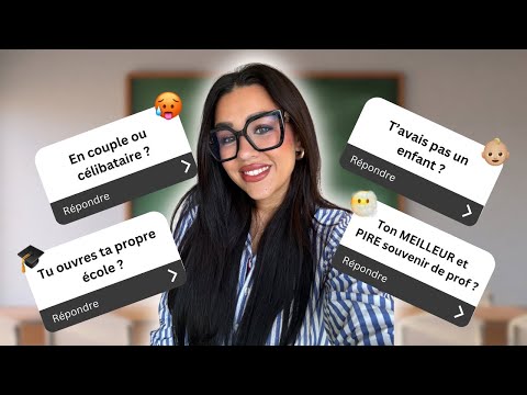 JE RÉPONDS À