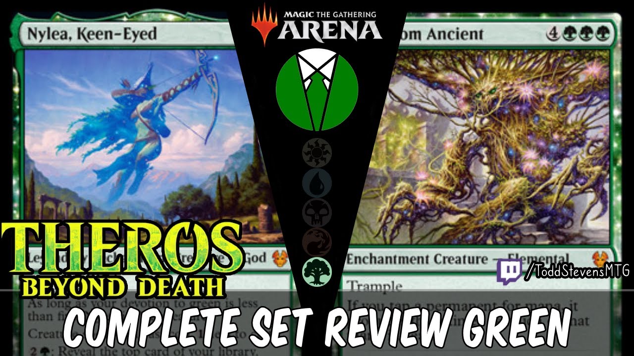 Theros Beyond Death Complete Set Review: Green
