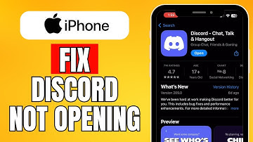 How To Fix Discord Not Opening On Iphone (2024) Easy Tutorial