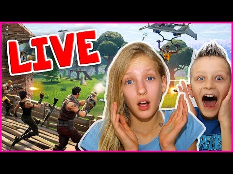 Playing Fortnite With Ronald On Live Stream Youtube