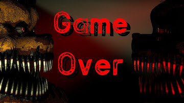 [SFM FNAF] Game Over By DAGames