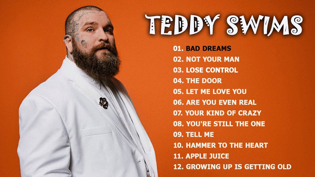Teddy Swims Greatest Hits Playlist | Lose Control, The Door, Bad Dreams & More Teddy Swims Greatest Hits Playlist | Lose Control, The Door, Bad Dreams & More