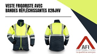 Veste Frigoriste Avec Bandes Réfléchissantes X28Jhv - Afi Distribution