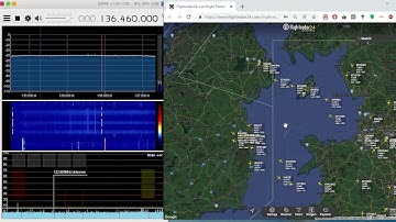 Monitoring Dublin ATC with SDR#