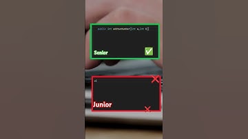 Junior vs Senior Developers | Coding vs Programming | Python vs Java 🔥 #coding #programming #java ♥️