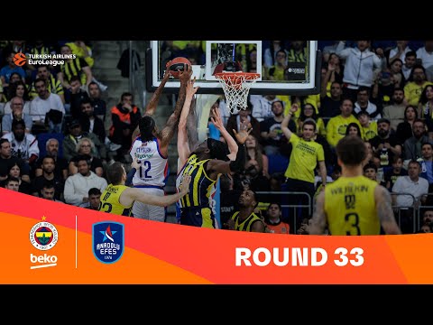Fenerbahce-Efes | Round 33 Highlights | 2023-24 Turkish Airlines EuroLeague