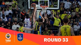 Fenerbahce - Efes | DRAMATIC Win for EFES | Round 33 Highlights 2023-24 Turkish Airlines EuroLeague