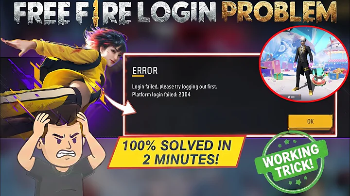 free fire id login problem🥺 | free fire max Error Failed To Retrieve Version Config 2 Retry Problem