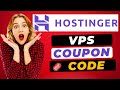 Hostinger VPS Hosting Coupon Code (2025) 🔥 - Save Big on KVM Plans Today!