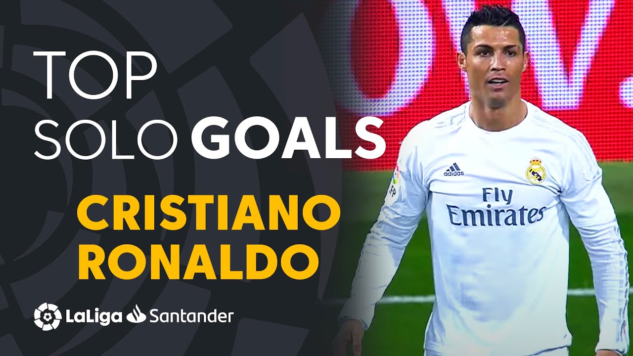 TOP 10 SOLO Cristiano Ronaldo LaLiga Santander