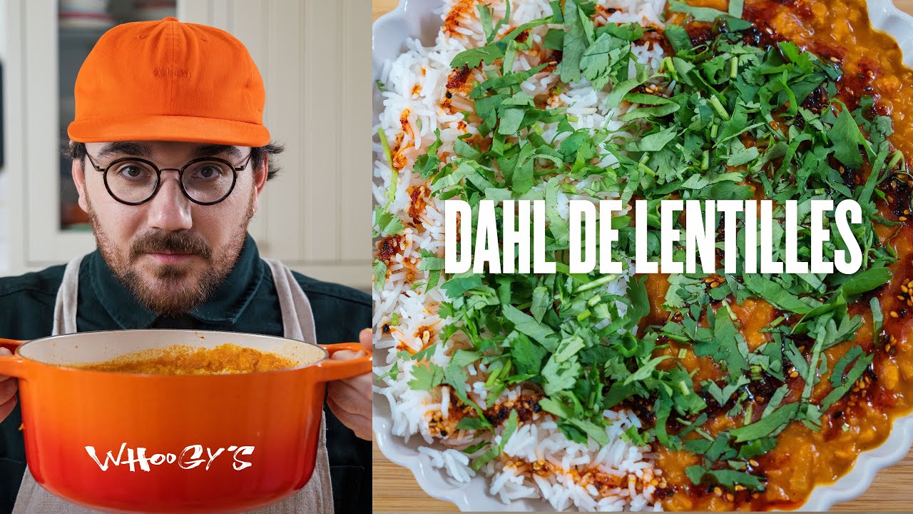 Dahl de lentilles corail ultra simple  