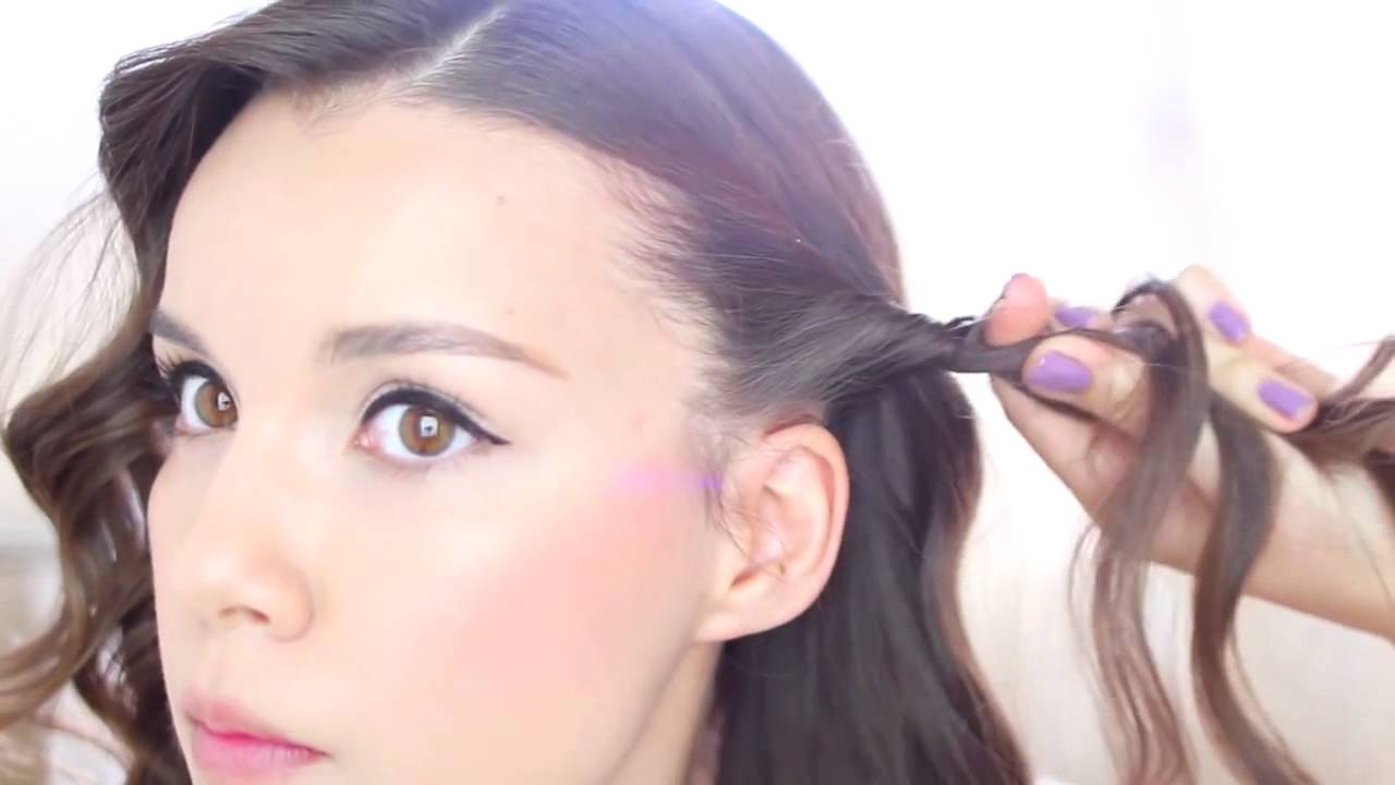 3 Quick Easy Date Night Hairstyles Missglamorazzi Youtube