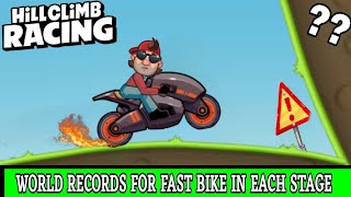 Hill Climb Racing : World Records For Fast Bikes In Each Stage screenshot 4