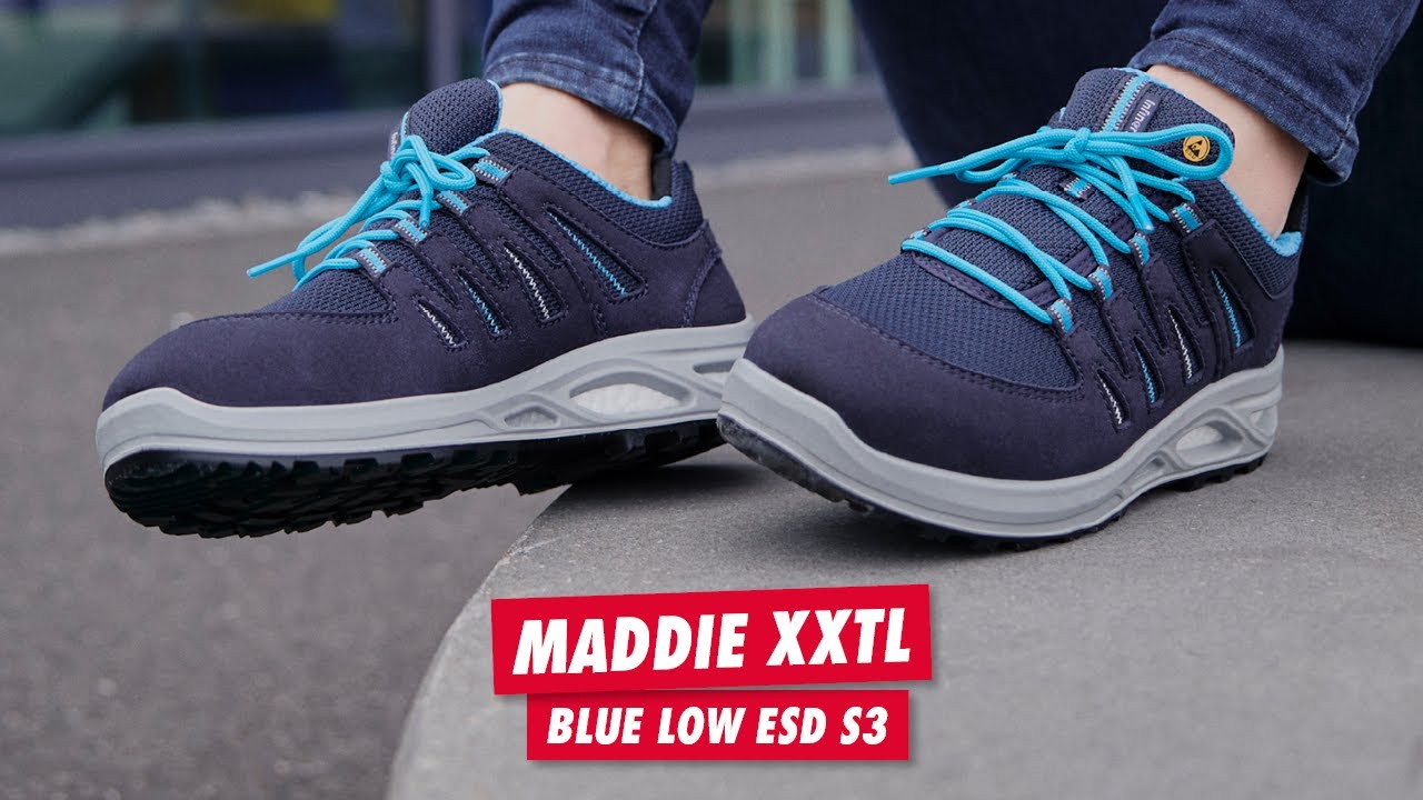 Onze MADDIE XXTL blue Low ESD S3 💎 - YouTube