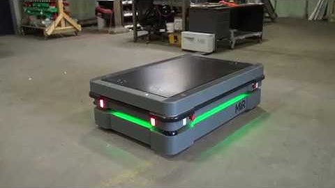 MiR500 Autonomous Pallet Transportation Demonstration