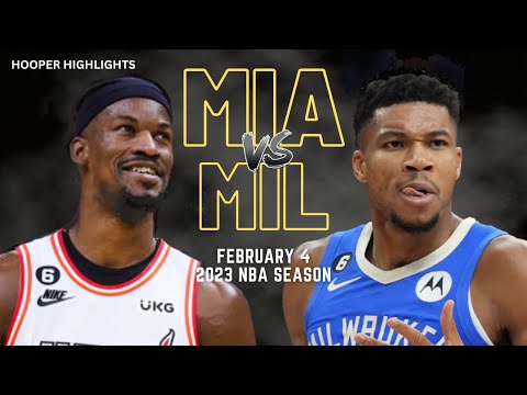 Miami Heat vs Milwaukee Bucks Full Game Highlights | Feb 4 | 2023 NBA Season