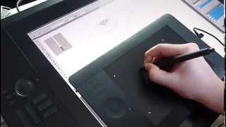 Intuos 5 Small - Zoom and Pan with multitouch