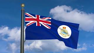 Flag of the Bahamas (1869–1904)