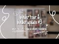 ⊹ — binder tour & binder update #3 - muito twice ot9 + todas as coleções secundárias (pt-br)