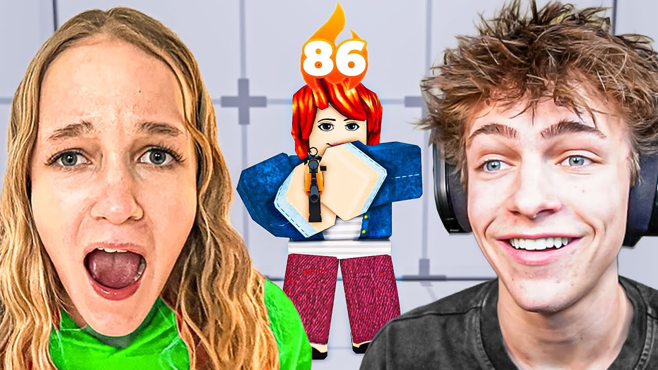 turning my LITTLE SISTER into a RIVALS PRO..