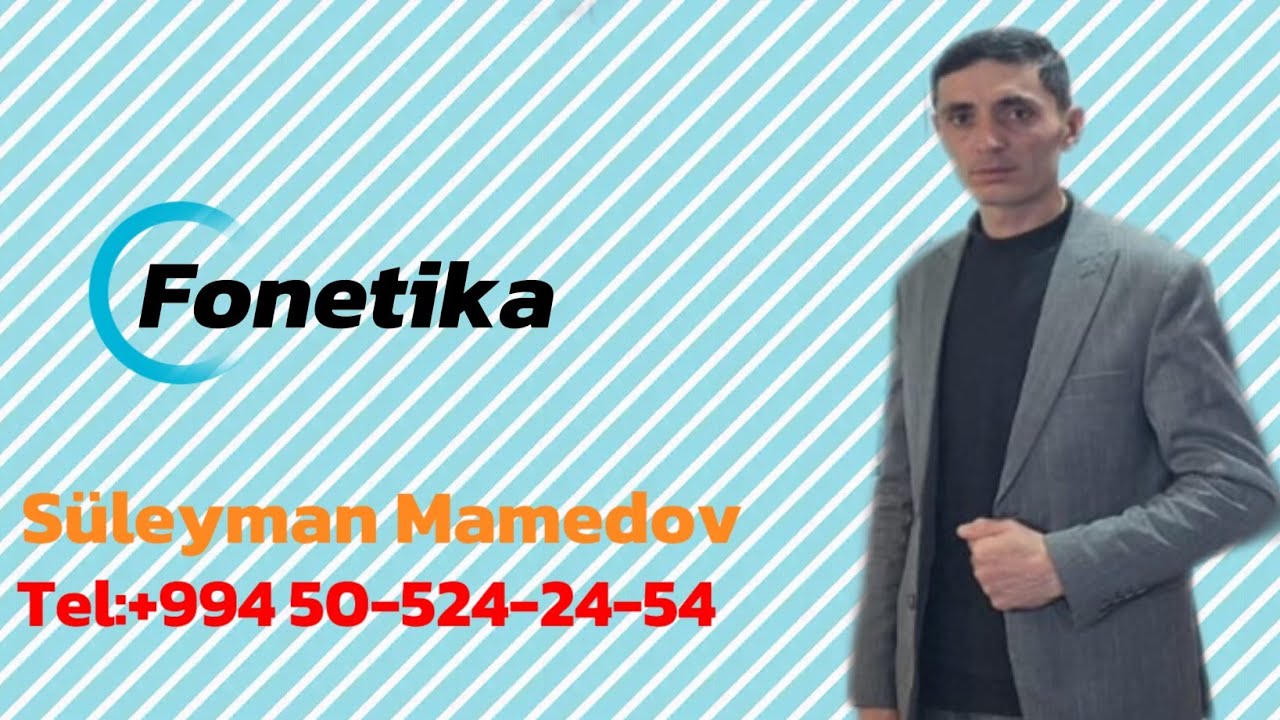 FONETİKA.(SAİT VƏ SAMİTLƏRİN TƏLƏFFÜZÜ.AHƏNG QANUNU.HECA.VURĞU)