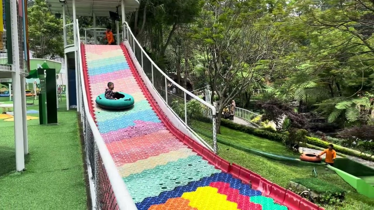 Waktunya main di Dusun Bambu - Wisata Lembang Bandung