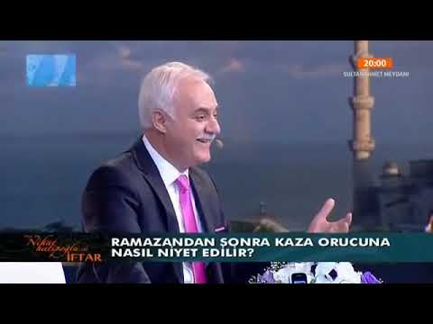 KAZA ORUCUNA NASIL NİYET EDİLİR ? - Nihat Hatipoğlu