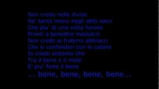 Jovanotti - Penso Positivo Lyrics ( letra)