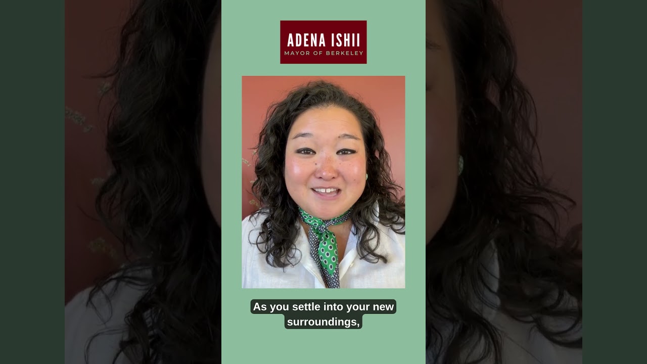 Warm Welcome to International Students at Peralta Colleges  - Mayor Adena Ishii, City of Berkeley