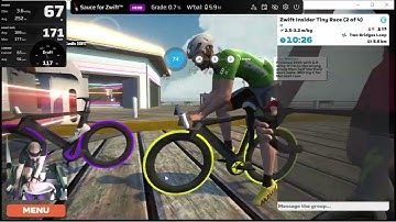 Zwift Insider Tiny Races Cat-C ALL Stages-1, 2, 3, & 4: Two Bridges Loop - Sat 15:01UTC