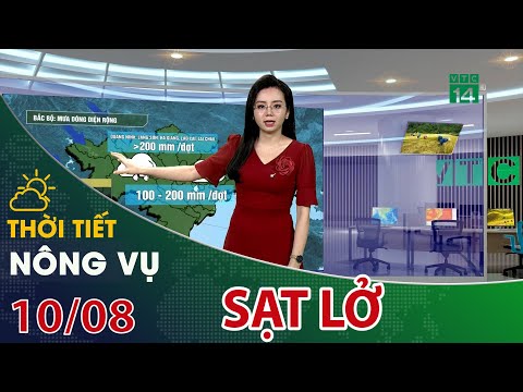 Video Thời tiết nông vụ 10/08/2021: Nguy cơ lũ quét, sạt lở... - youtube